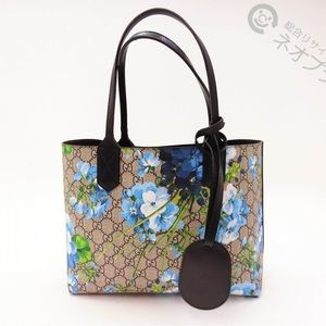 Gucci GG Supreme Blooms Reversible Tote